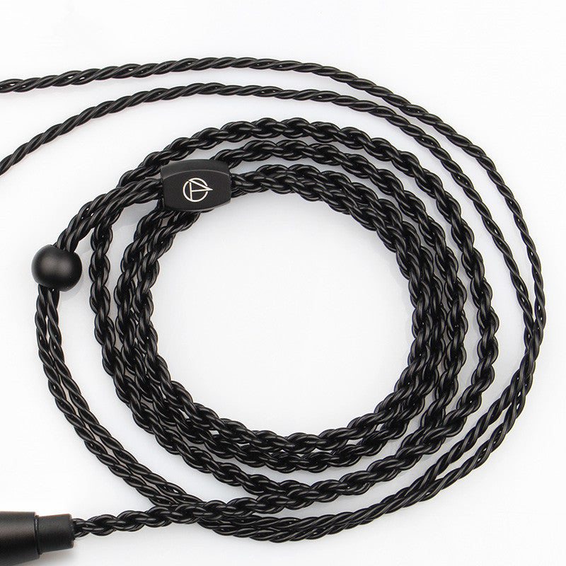 TRN 6-core Oxygen-Free Copper Braided Earphone Cable Hifi Upgrade Cable for Earphone Headphones