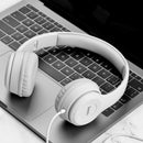 HOCO W21 HIFI Stereo Metal Wired Control Headphone Foldable Headset With Mic for Smart phone