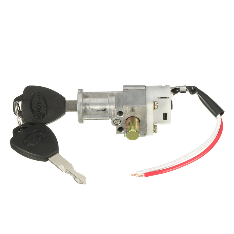 Battery Chager Mini Lock with 2 keys For Motorcycle Electric Bike Scooter E-bike