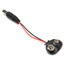 25pcs DC 9V Battery Button Power Cable Tieline For