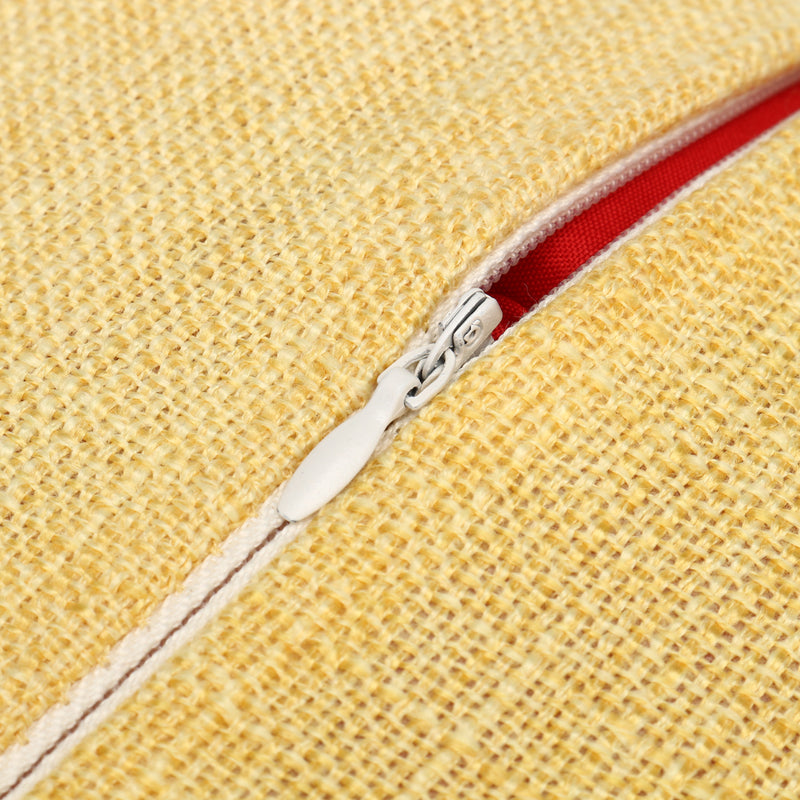 45x45cm Flax Throw Pillow Case Cushion Cover Seat Sofa Case Home Bedroom Decoration