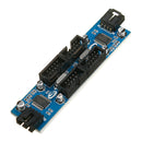 9Pin USB Header Male 1 to 4 Female Extension Splitter Cable 9 Port Multiplier Board