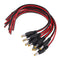 10Pcs Male Female DC Power Socket Jack Plug Wire Connector Cable CCTV DC 5.5 x 2.1mm 0.6mm 28cm Pure Copper Core