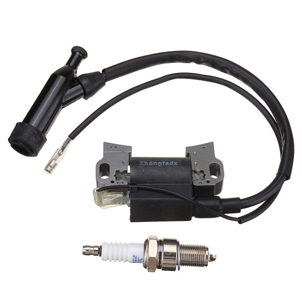 Ignition Coil + Spark Plug For Honda GX240 GX270 GX340 GX390 8HP/11HP Engine