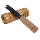 Outdoor Camping EDC Whistle Wooden Hunting Whistle Wild Duck Goose Calling Tool Kit