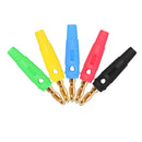 4mm Gold Plated Copper Banana Connector Plug 5 Colors for RC Model