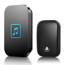 CACAZI FA86 Self-powered Waterproof Wireless Doorbell 1 Transmitter to 1 Receiver Home Call Ring Bell No Battery Required Button 150M Remote