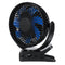 360 Portable 3 Speed USB Clip On Timing Desk Fan Pram Car 5000mAh Rechargeable