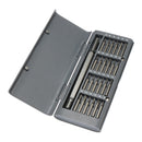 25 In 1 Precision Screwdriver Magnetic Screwdriver Set Repair Alloy Case Electronics Repair Tool Kit