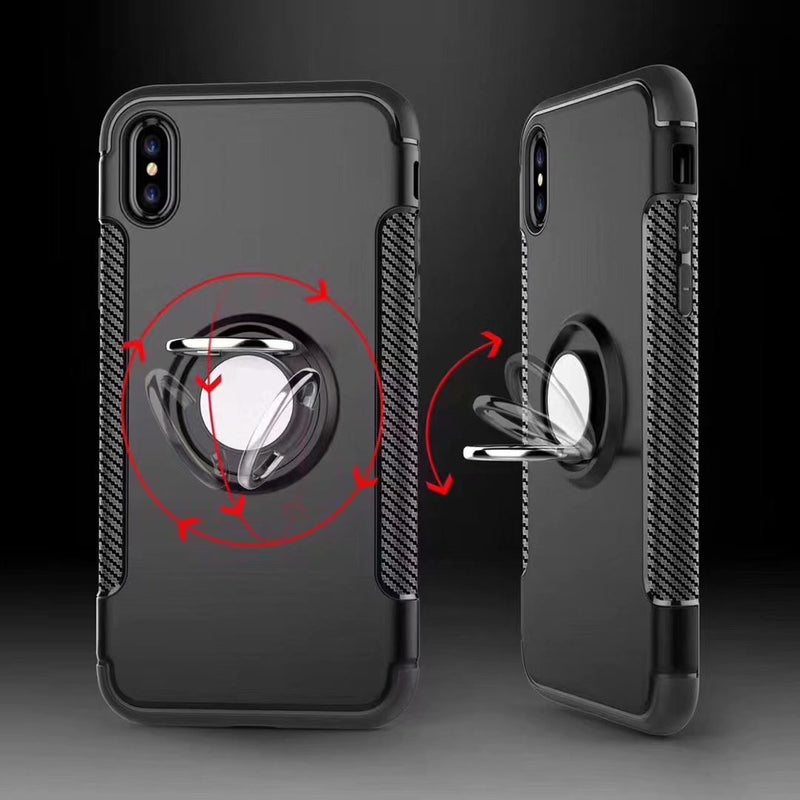 Bakeey Shock-proof 360 Adjustable Ring Holder Protective Case for Xiaomi Mi 6X / Xiaomi Mi A2