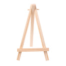 1 Pcs Mini Artist Wooden Easel Wood Wedding Table Card Stand Display Phone Holder For Party Decoration 8*15cm Triange Easel