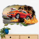 Miico 3D Creative PVC Wall Stickers Home Decor Mural Art Removable Car Decor Sticker