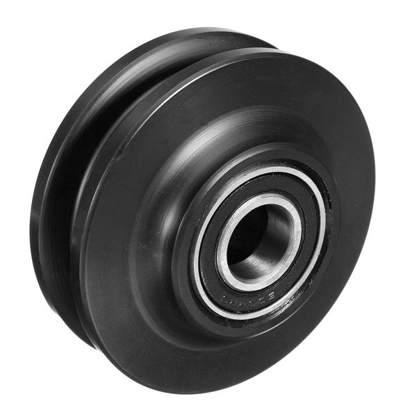 2Pcs Sliding Barn Door Wheel 70x34x15mm POM Lifting Pulley Accessories