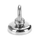 80/150/250KG Salvage Neodymium Recovery Magnet With Hook for Hunting Diving Fishing