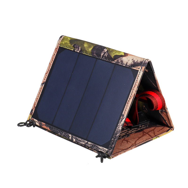 Sunpower30W 5V Foldable Solar Panel Charger USB Solar Power Bank for Camping Hiking