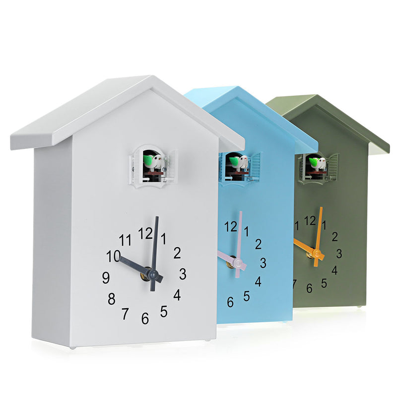 Cuckoo Quartz Wall Clock Modern Bird Home Living Room Hanging Watch Office Decor