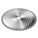 10 Inch 60 Teeth Multi-use Gardening Metal Blade for String Trimmer Brush Cutter