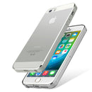 Ultra Thin Clear Transparent Shockproof Soft TPU Case for iPhone 5 5S SE