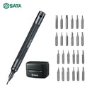 SATA 25PCS Pen Screwdrivers Kits Magnetic Multi-Bits Repair Tool Set 05108 Home Improvement Tools