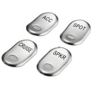 Chrome Brushed Rocker Switch Cover For Harley Electra Glide FLHTCU 1996-2013