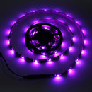 2M SMD5050 USB Battery Powered RGB Waterproof 60LEDs Black Base Strip Light DC5V