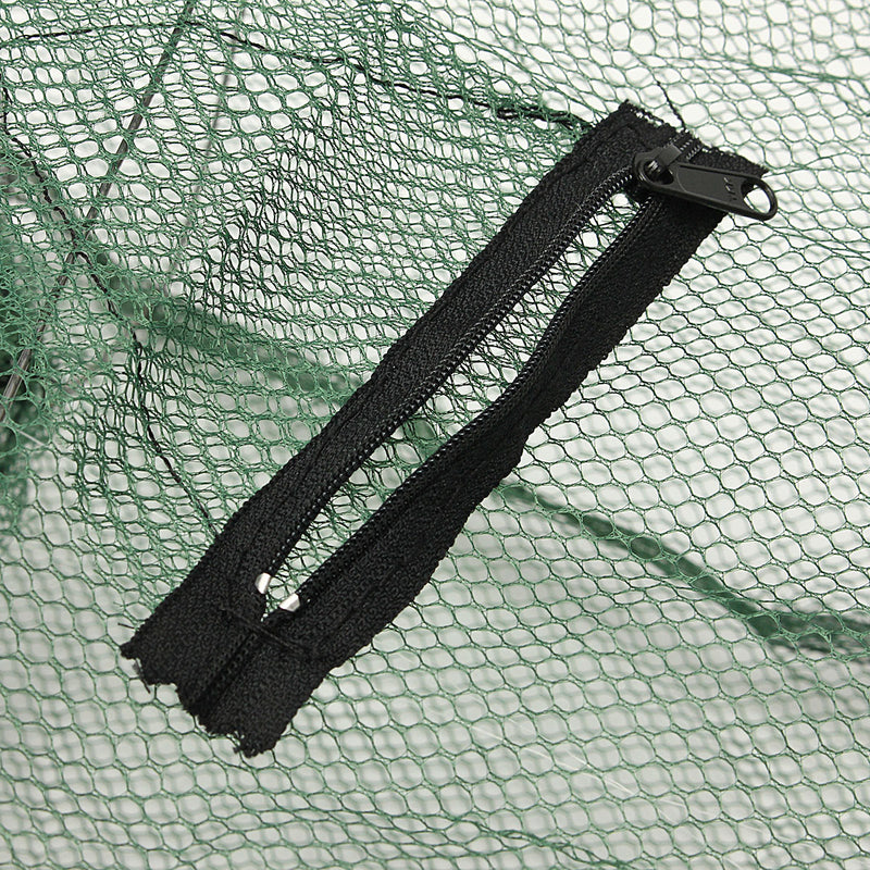 ZANLURE 22x45cm Folding Fishing Net Shrimp Crayfish Lobster Prawn Bait Mesh Trap