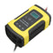 Enusic 12V 6A Pulse Repair LCD Battery Charger For Car Motorcycle Lead Acid Battery Agm Gel Wet