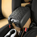 Car Center Armrest Console Cover Black For Jeep Wrangler JK 2011-2017