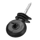 50pcs Plastic Screw-in Insulator For Pet Animal Electronic Fence Timber Wood Post Wire Cable