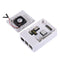 Black/White Assembled Exclouse Case + Quiet Cooling Fan + Heatsink Support GPIO or Camera