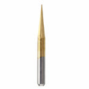 5pcs 0.1mm 10 Degree PCB Drill Bits Titanium Coated Carbide Flat Bottom PCB Engraving Bits