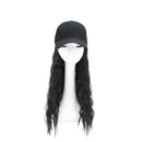 Woman Girl Cap Wig Hat Light Long Wavy Halloween Party Curly  Club Winter