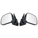 Car Manual Door Rearview Mirror with Glass Left/Right for Toyota Hiace H100 1989-2004 Right-hand Driving