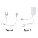 AC220V EU Plug LED Curtain String Light Connector Controller Power Supply Adapter