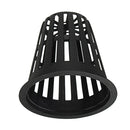 10Pcs 2.2Inch Plastic Mesh Net Basket Hydroponic Aeroponic Flower Container Grow Pot Planting Basket