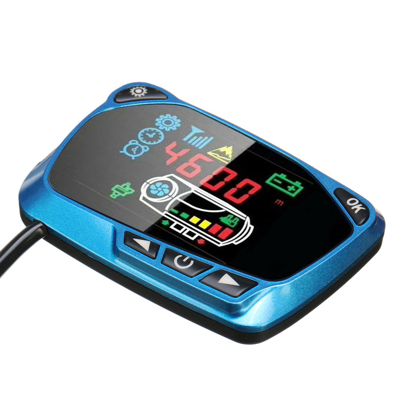 LCD Remote Control + LCD Monitor Switch Replacement Parts For Air Diesel Heater