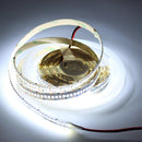 5M SMD2835 Flexible 1200LEDs Tape Ribbon Pure White Warm White Strip Light Waterproof DC12V