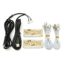 Arcade Encoder PC To 2pin Joystick + Happ Button 4.8mm Wires Zero Delay USB