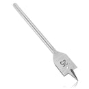 Drillpro 6pcs 10-25mm Flat Spade Drill Bit Hex Shank Woodworking Spade Drill Bit Hole Cutter