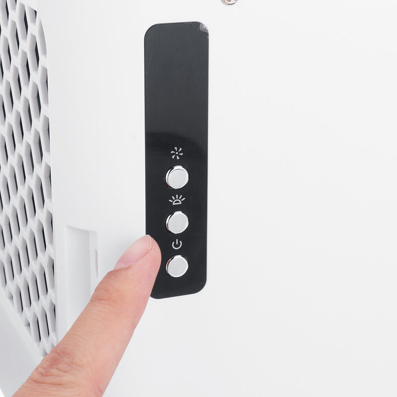 USB Portable Electric Mini Air Cooler 3 Modes Wind Speed Negative Ion Cooling Fan