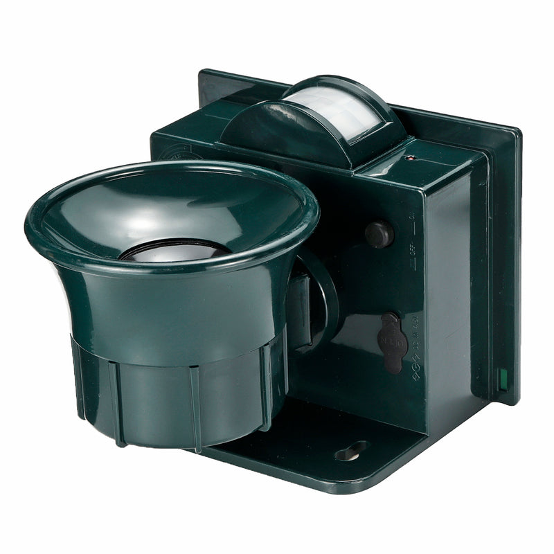 Solar Ultrasonic PIR Sensor Pest Animal Repeller Scarer Deterrent Bird Cat Dog