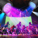 2pcs 86 LED RGB Sound Active Stage Light DMX DJ Disco Club Bar Strobe Lighting
