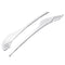 Silver ABS Car Fog Lamp Cover Trims for Mazda CX5 2017 2018 Foglight Cover Accessories