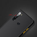 For Xiaomi Redmi Note 8 Case Bakeey Armor Shockproof Anti-fingerprint Matte Translucent Hard PC&Soft TPU Edge Protective Case