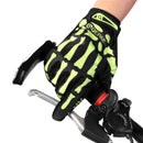 Motorcycle Full Finger Gloves Skeleton Bone Skull Outdoor Sports Cycling Bike