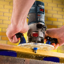 Drillpro Compact Router Sub-Base with Handles Router Attachment for Bosch Dewalt Woodworking Tools
