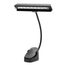 LED Clip-on Music Stand Clamp Night Light Bed Table Desk Reading Lamp