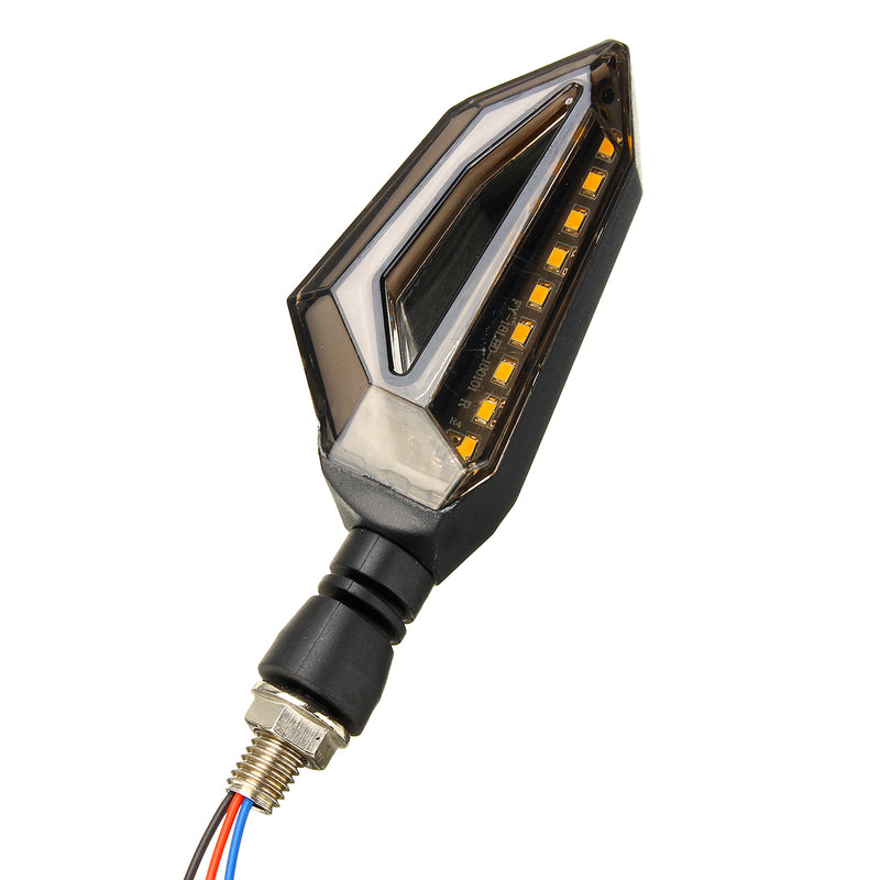 4Pcs 12V Motorcycle Red LED Turn Signal Indicator Lights For Kawasaki/Yamaha/BMW/Honda/KTM