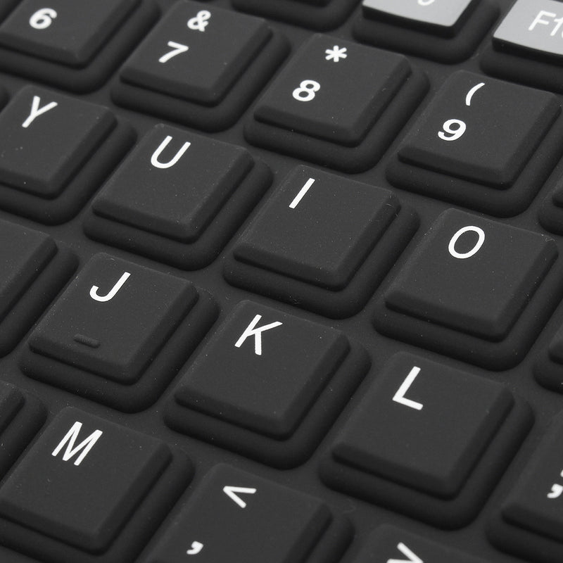 Portable Flexible Waterproof Soft Silicone Keyboard 103 Keys Foldable Numeric Keypad For Mac Android Laptop PC