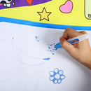 80x60cm Baby Kid Doodle Mat Magic Water Drawing Painting Writing Mat Pad Board Educational Toys Gift with 2 Pens